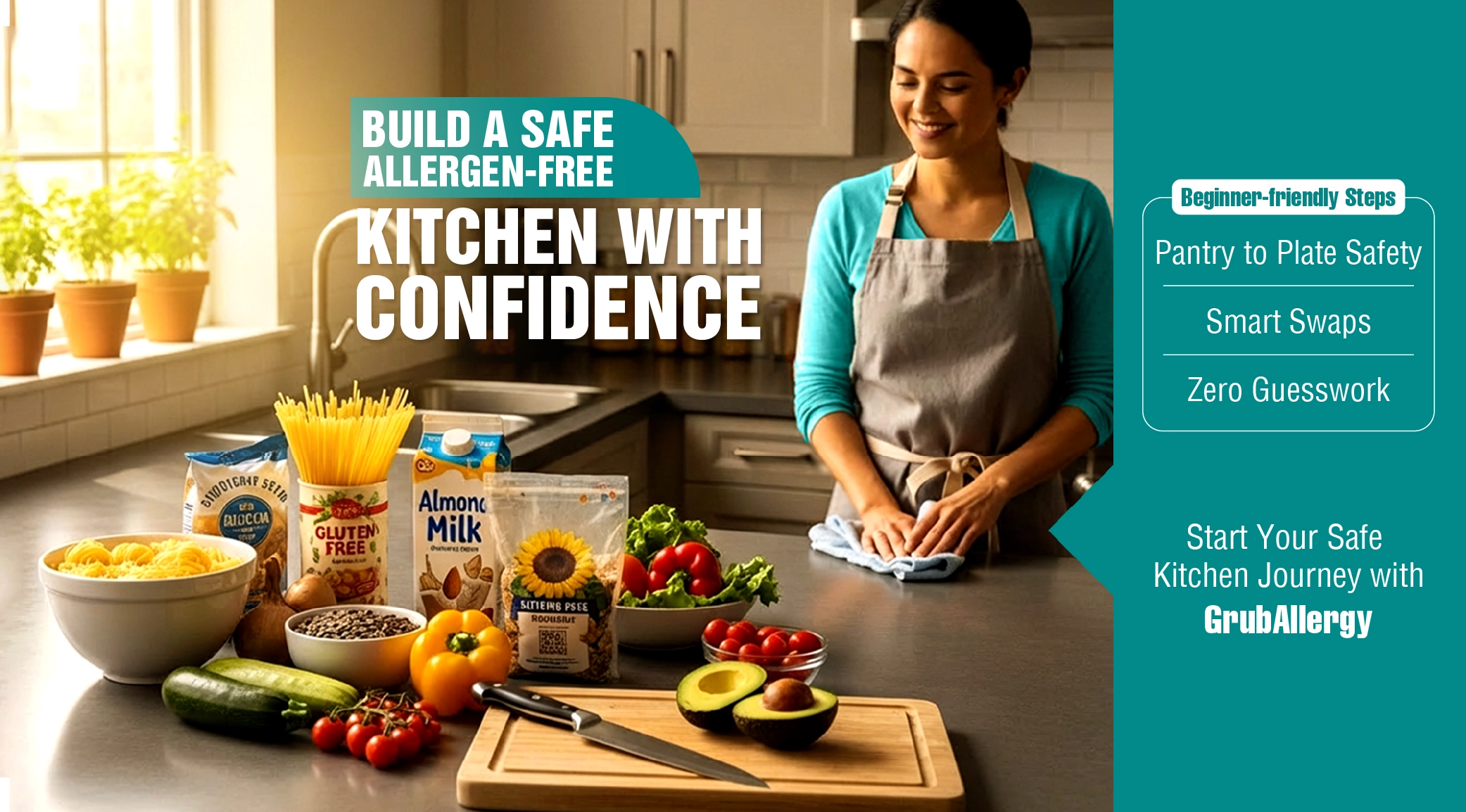 allergy free food in kitchen